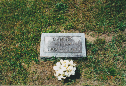 Mahlon M Miller