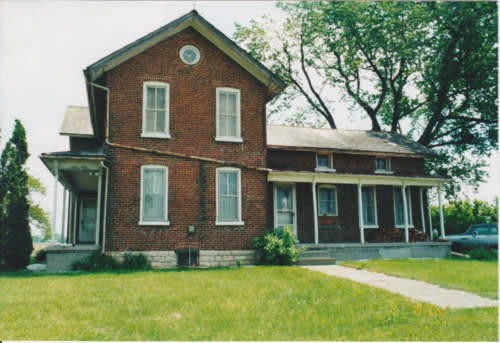 Johann George Hochradel House on Stone Road in Maybee, MI