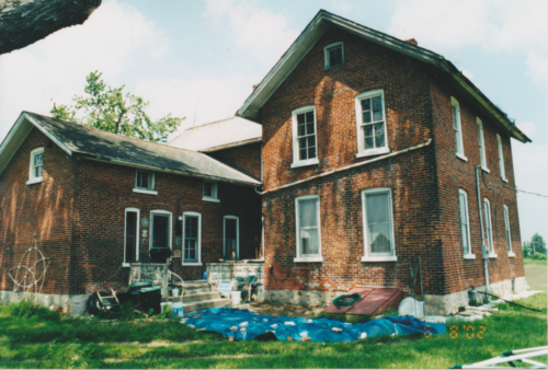 Johann George Hochradel House on Stone Road in Maybee, MI