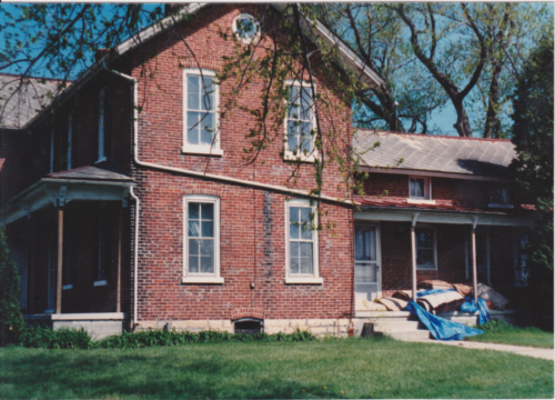 Johann George Hochradel House on Stone Road in Maybee, MI