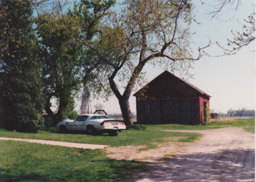 Johann George Hochradel House on Stone Road in Maybee, MI