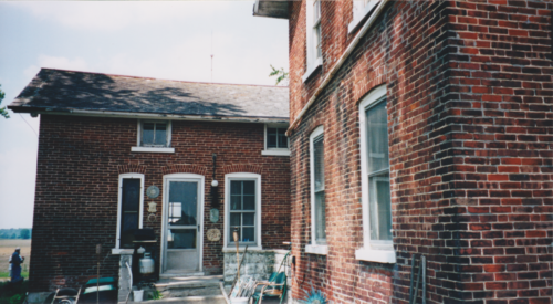 Johann George Hochradel House on Stone Road in Maybee, MI