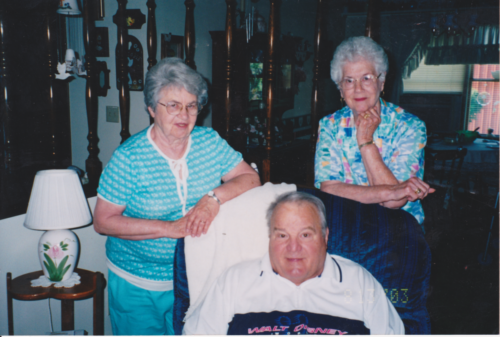 Louise Bullinger, Mary Ellen Lyons and Urby Ault