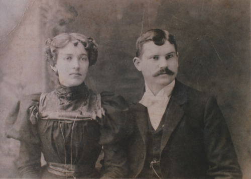 Wilhelm Gustav Hochradel and Margaret Bergmoser Wedding